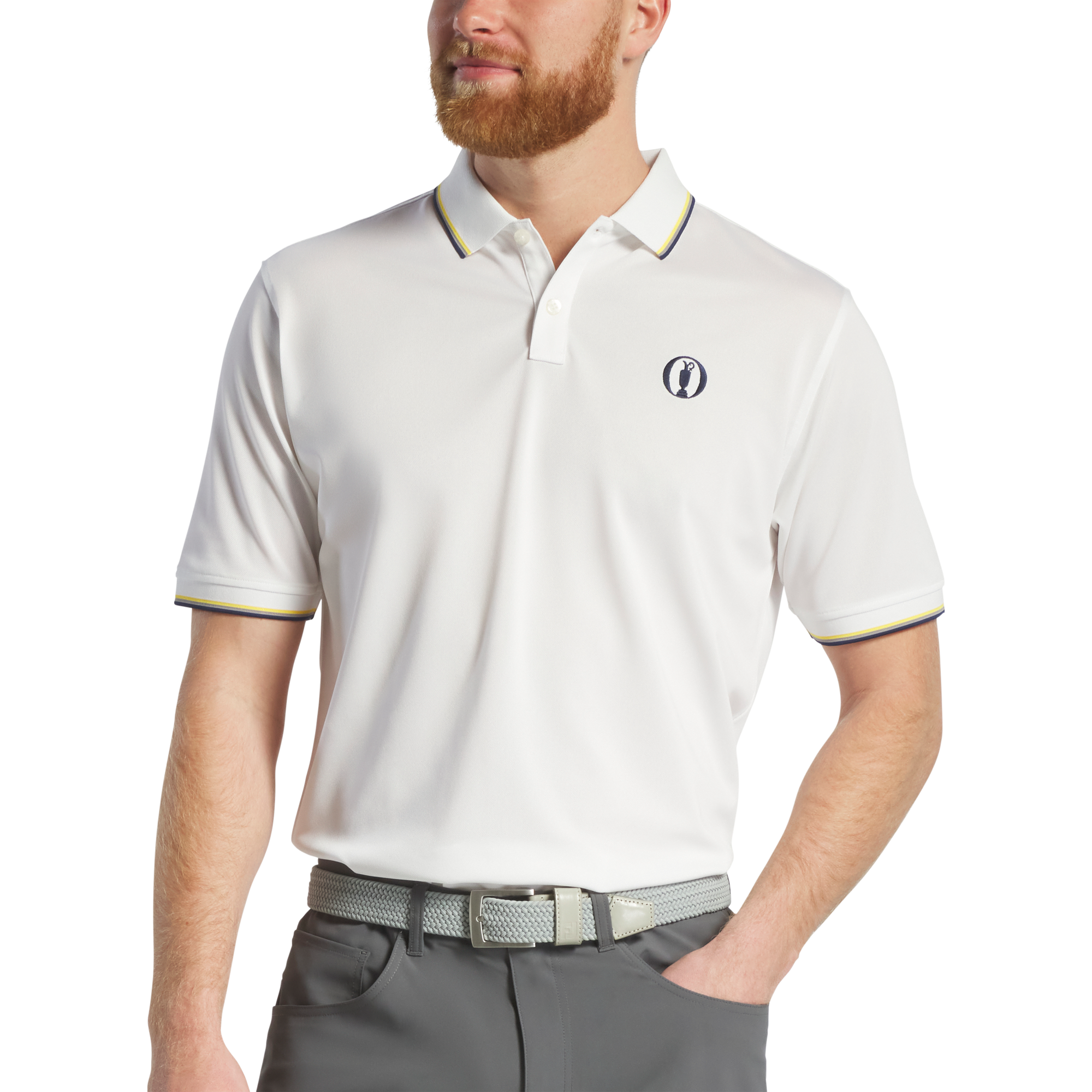 152nd Open Championship Solid with Trim Pique Shirt