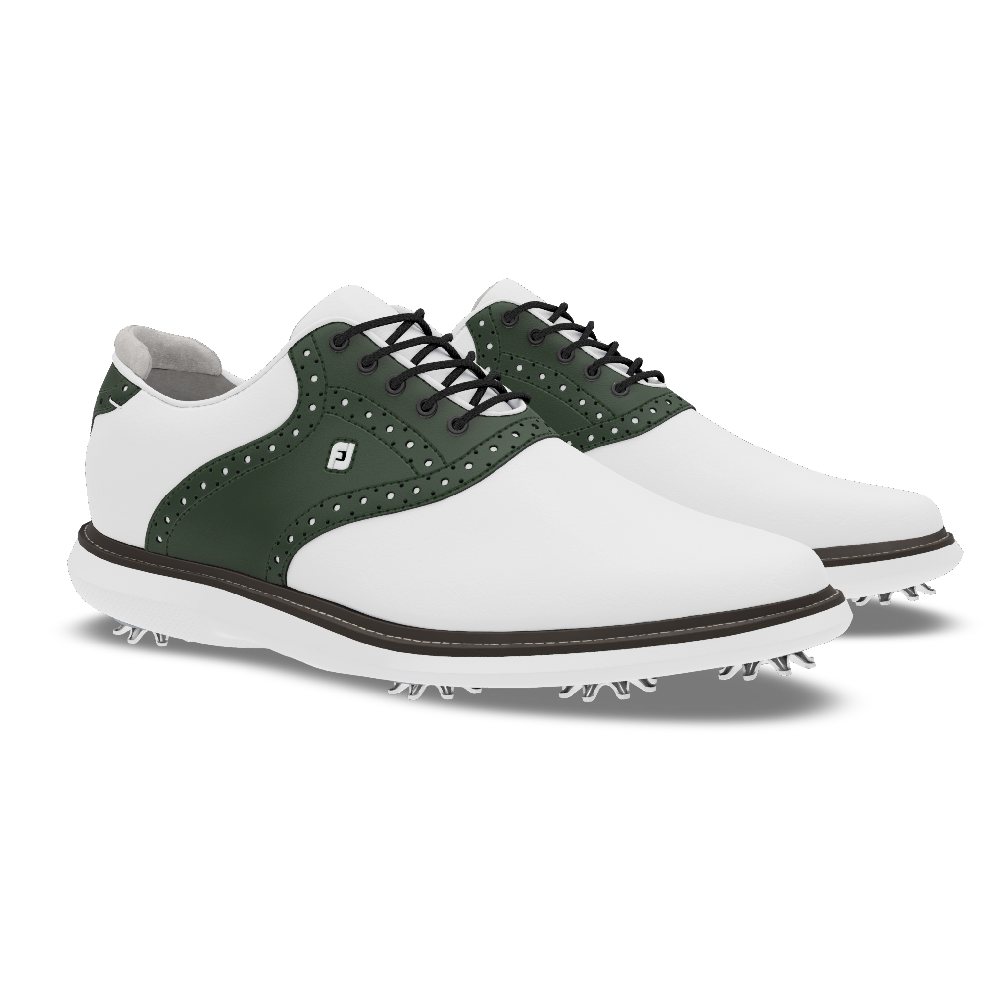 White / Military Green